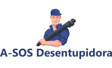 Logo A-SOS Desentupidora e Limpa Fossa